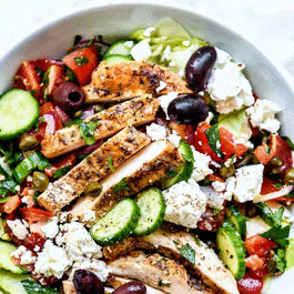 Vegetarian Greek Salad