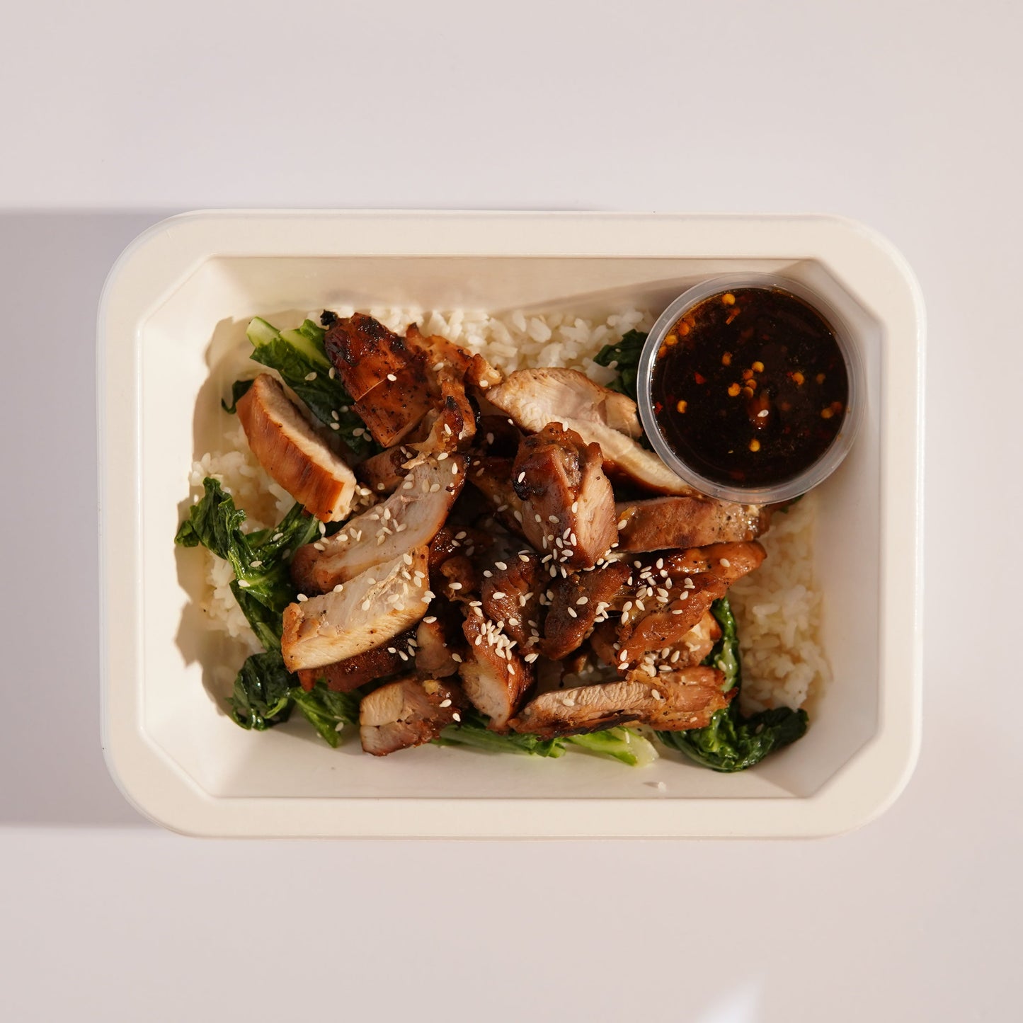 Sticky Asian Chicken Bowl