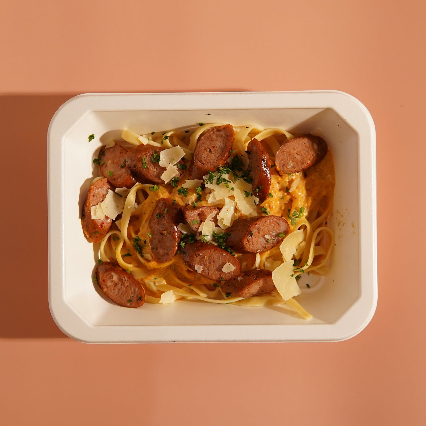 Creamy Pumpkin Fettuccine
