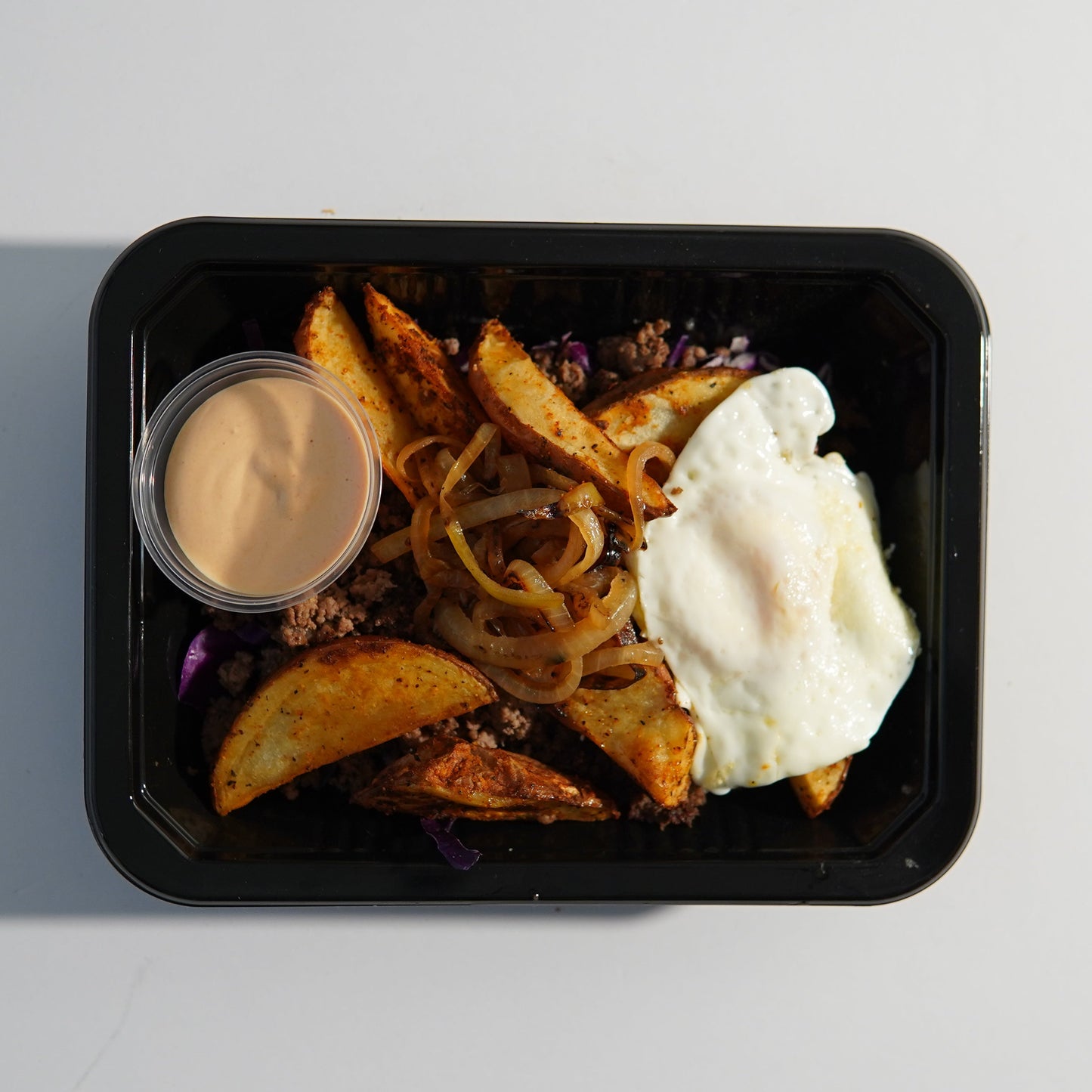 Loaded Burger Bowl