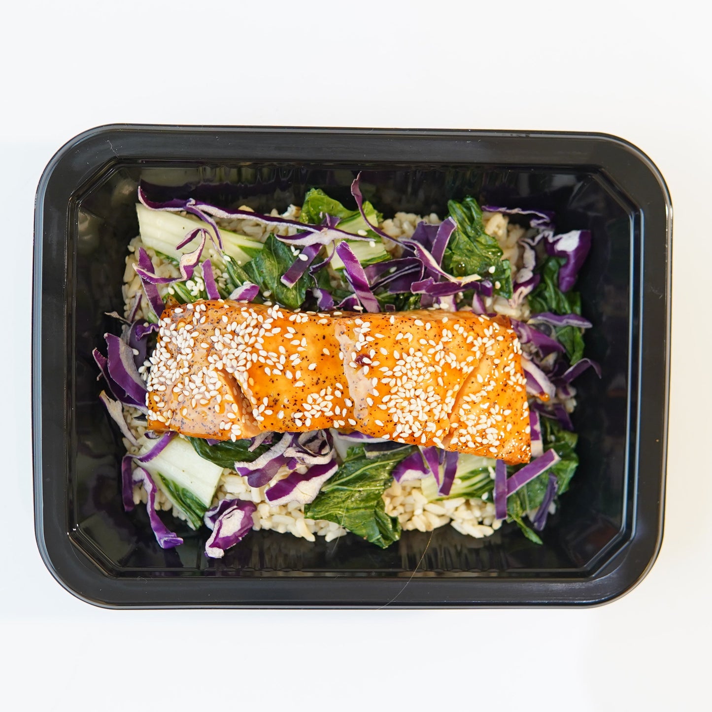 Orange Salmon Bowl