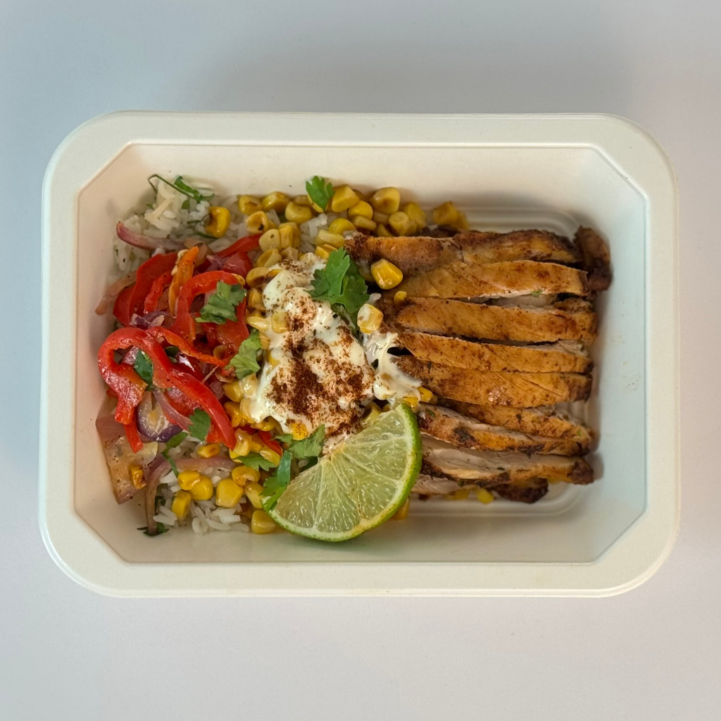 Street Corn Chicken Bowl