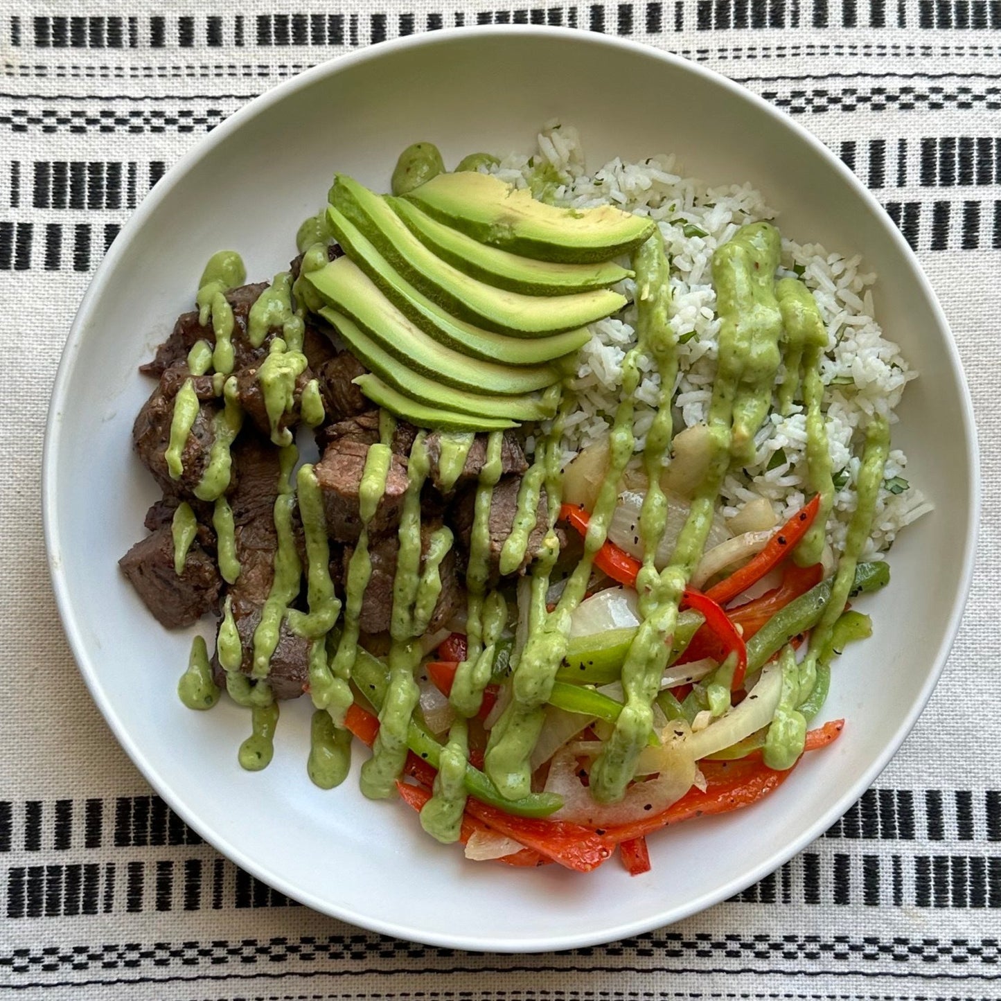 Steak Fajita Bowl