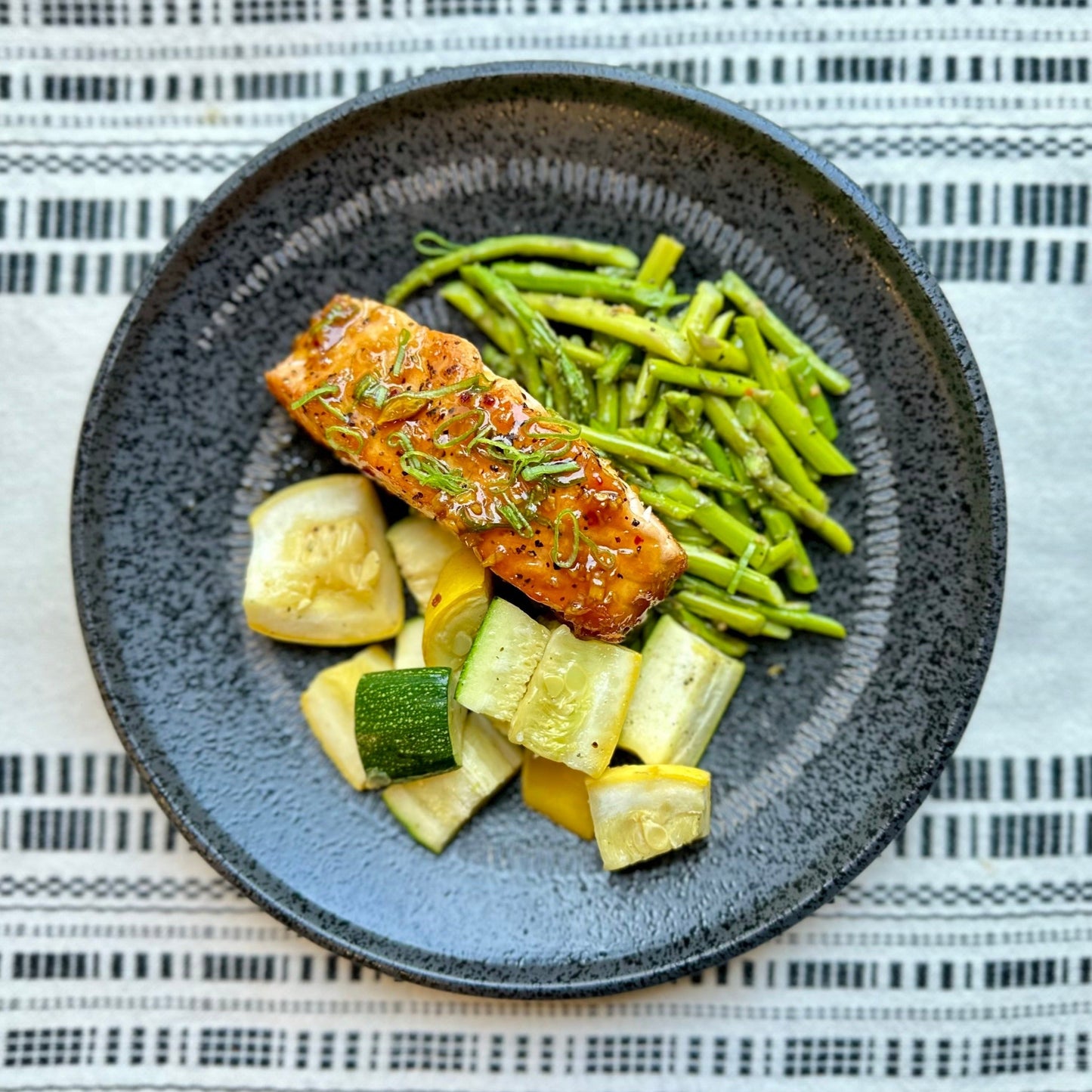 Keto Orange Glazed Salmon
