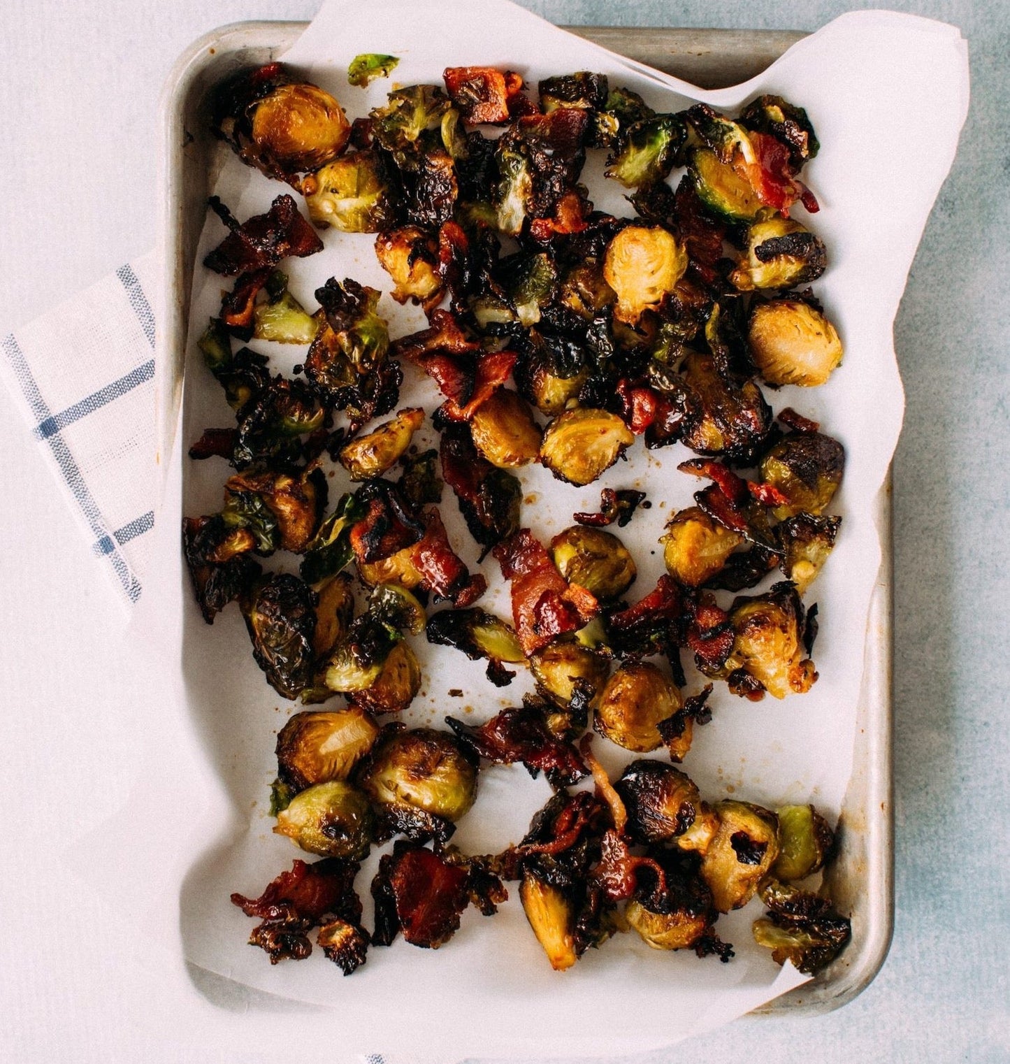 Crispy Maple Bacon Brussels GF (serves 4)