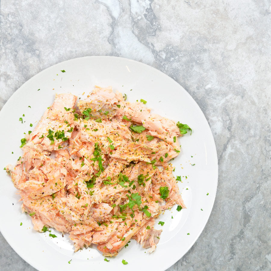 Clean Flaked Salmon (4 Servings) - Eat Well Nashville
