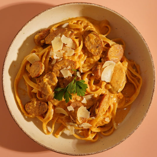 Creamy Pumpkin Fettuccine