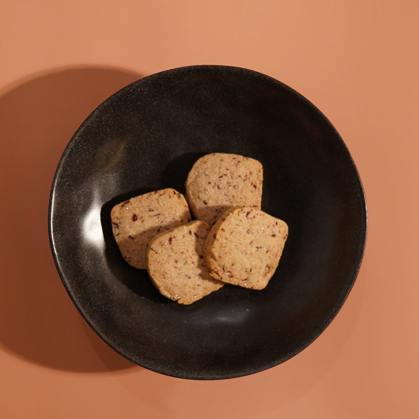 Cranberry Orange Shortbread Cookies