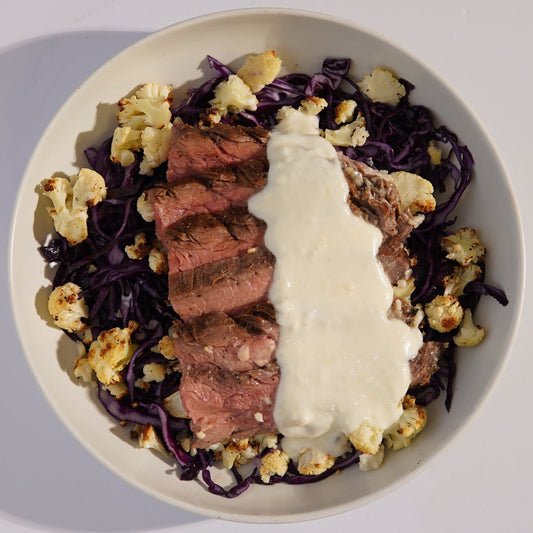 Chipotle Rubbed Steak with Fondue