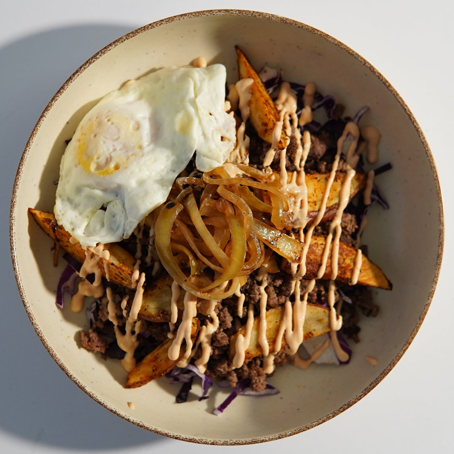 Loaded Burger Bowl