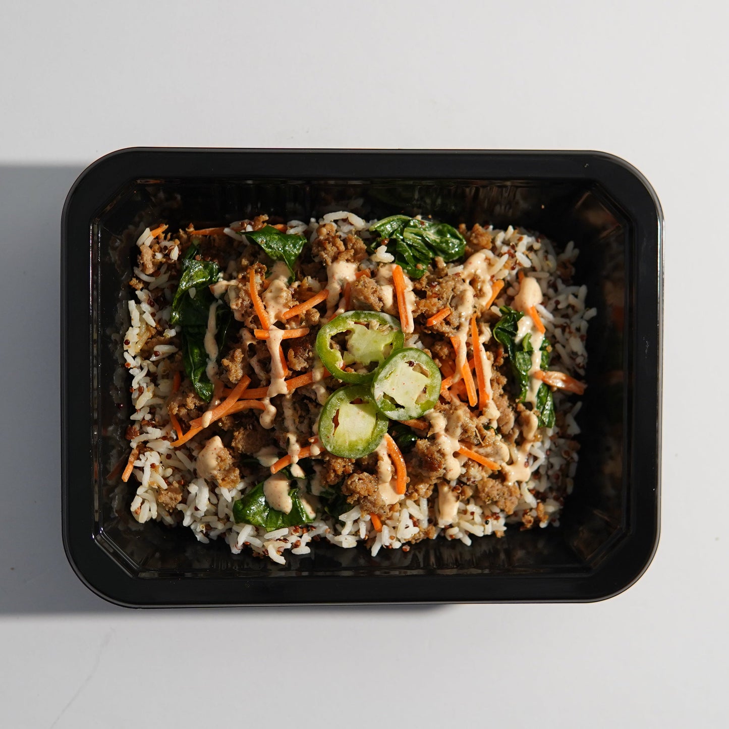 Tazón de pavo coreano Bibimbap