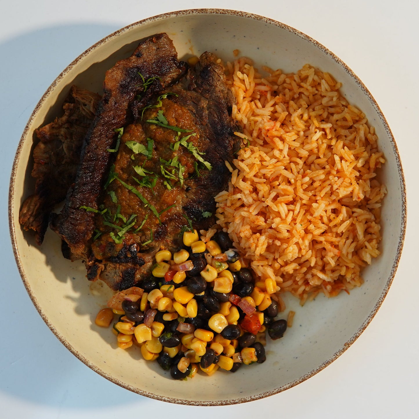 Carne Asada with Mexican Rice