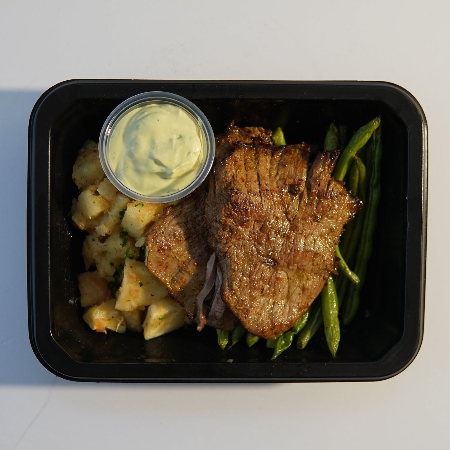 Flatiron Steak with Yuca Potatoes