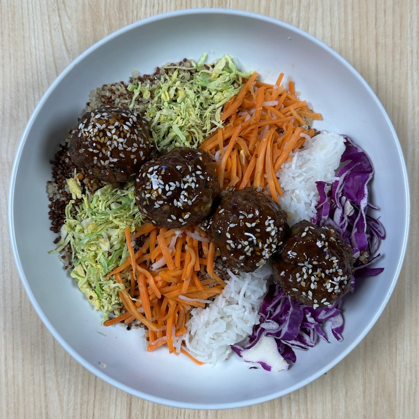 Plant Based Korean BBQ Meatballs