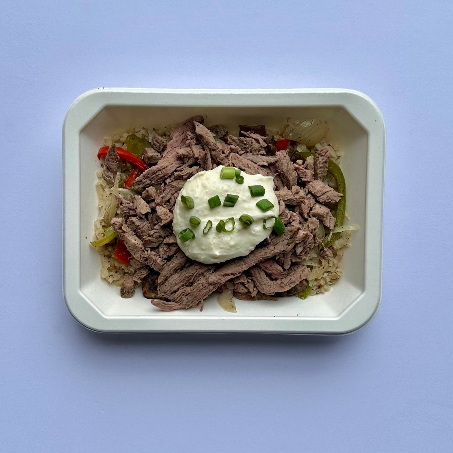 Keto Philly Cheesesteak Bowl