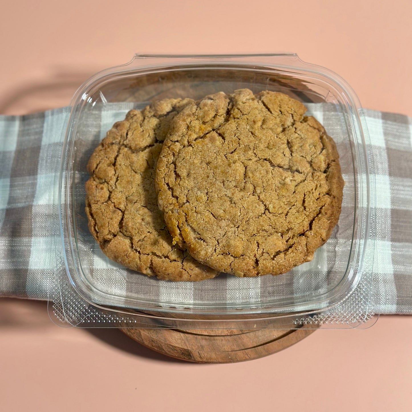 Protein Pumpkin Oatmeal Cookie
