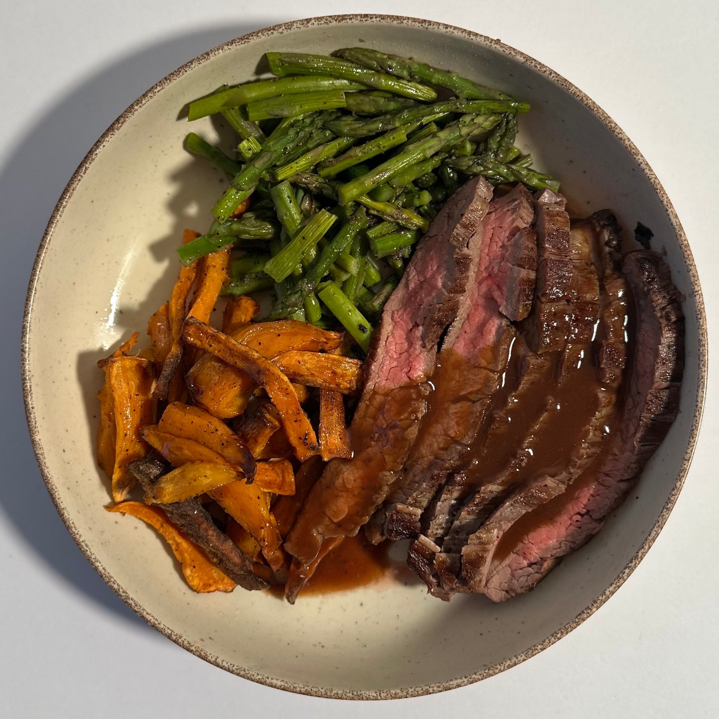 Paleo Flank and Sweet Potatoes