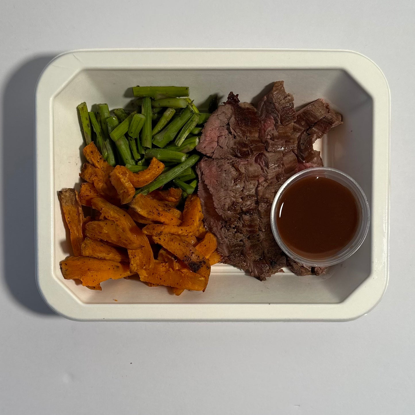 Paleo Flank and Sweet Potatoes