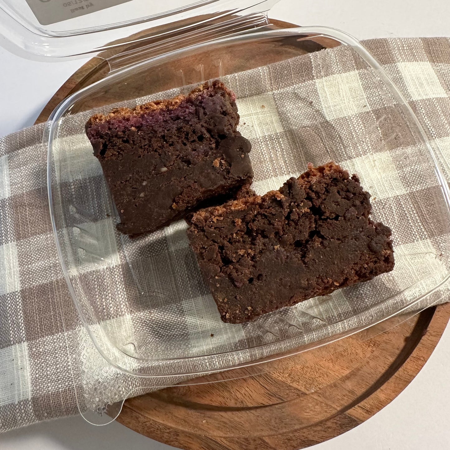 Gluten Free Purple Sweet Potato Brownies