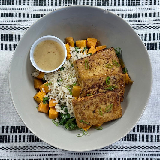 Blackened Tofu with Honey Dijon