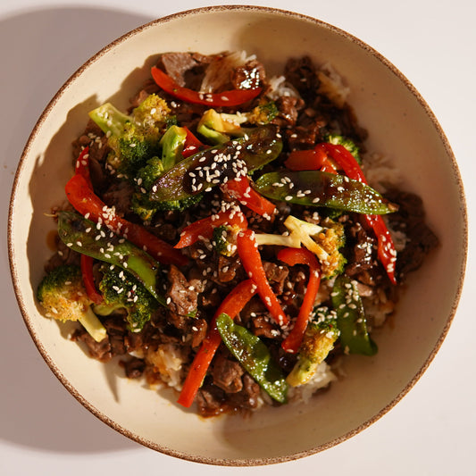 Plant Based Asian 'Steak' Stir Fry